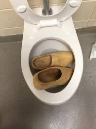 Plugged toilet